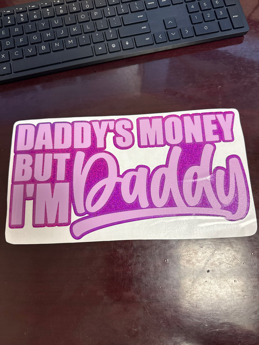 12" Lilac/Purple Flake Daddy's Money But I'm Daddy