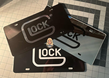 Glock License Plate