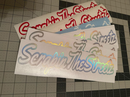 Bulk Decals - Custom (8")