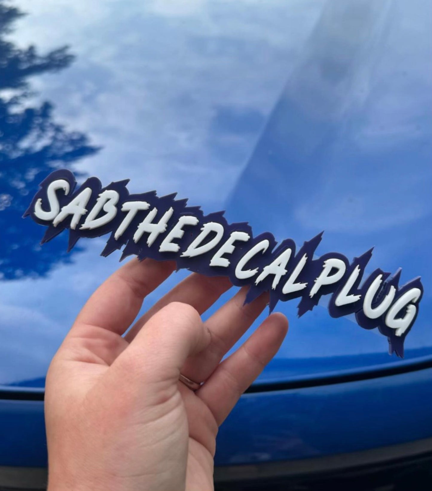 Custom Acrylic Badge for Car/Truck