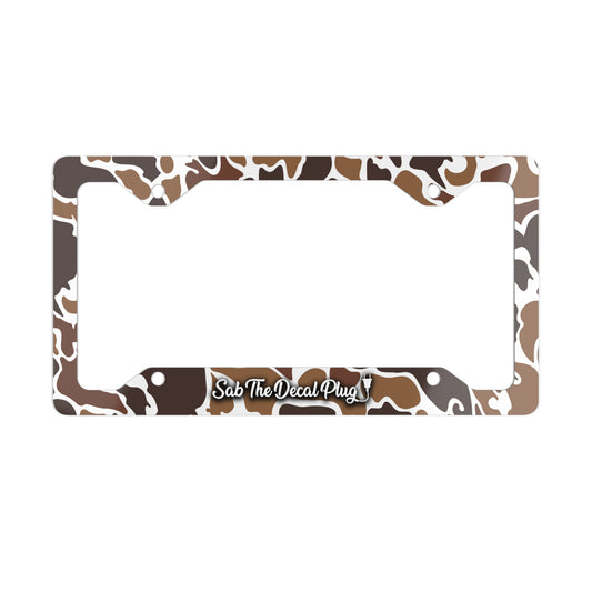 Duck Camo STDP License Plate Frame