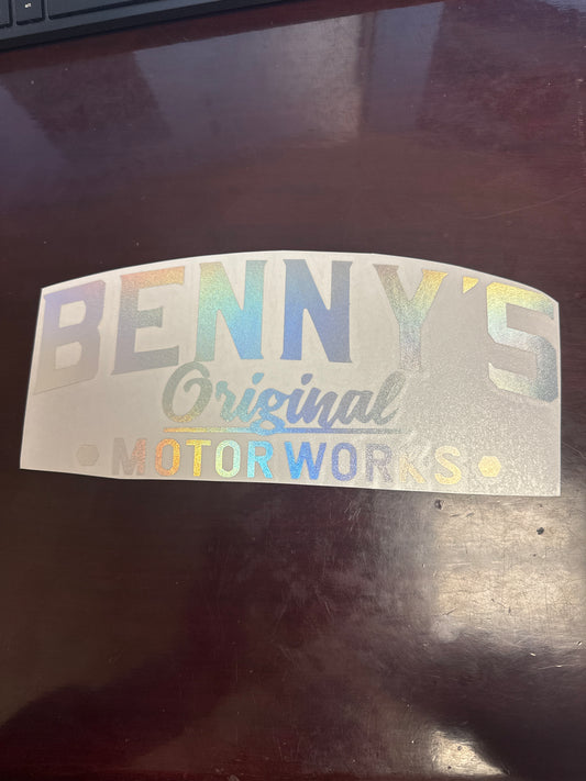 12" Holo Bennys Original Motorworks