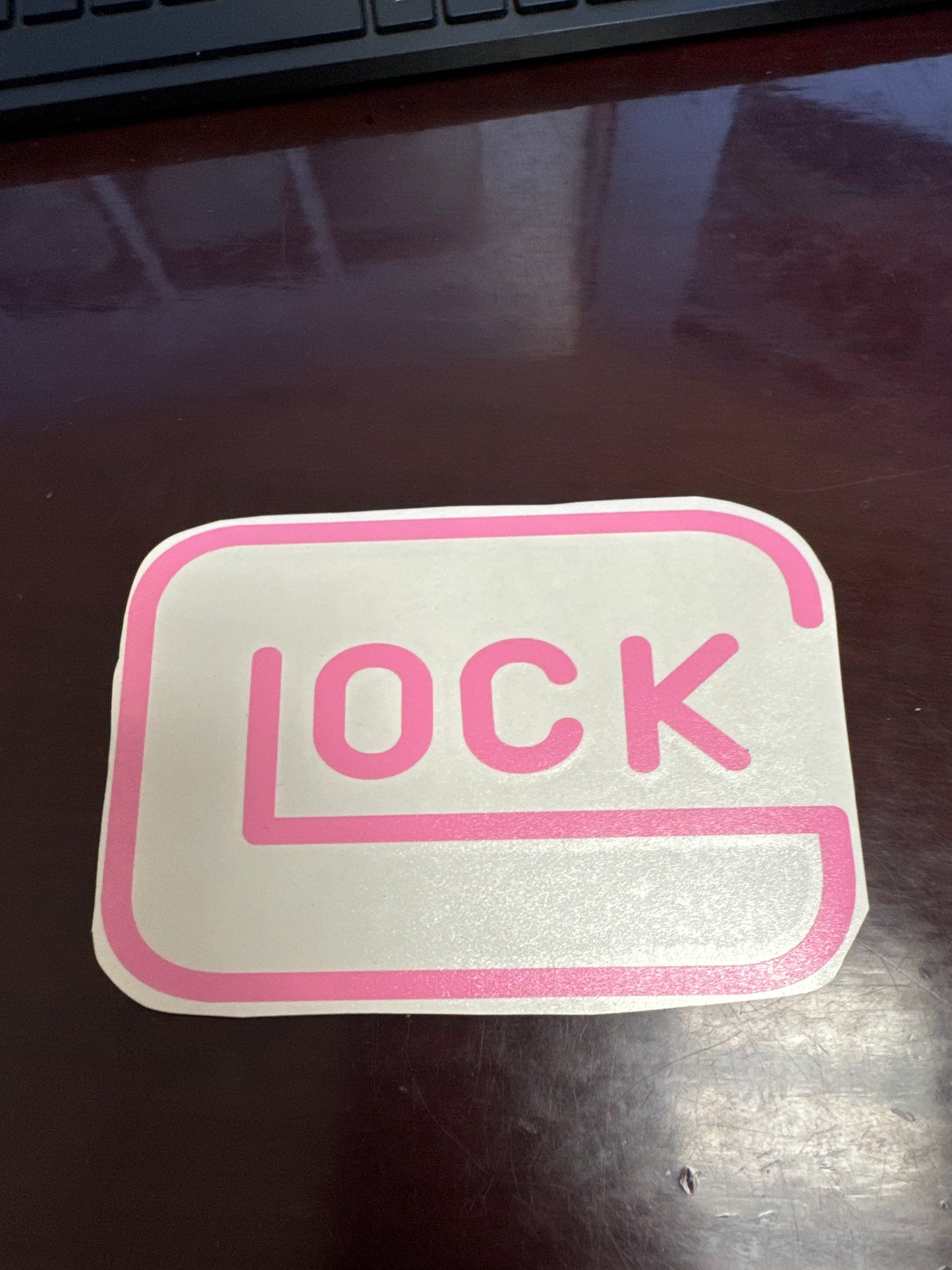 6" Soft Pink Glock