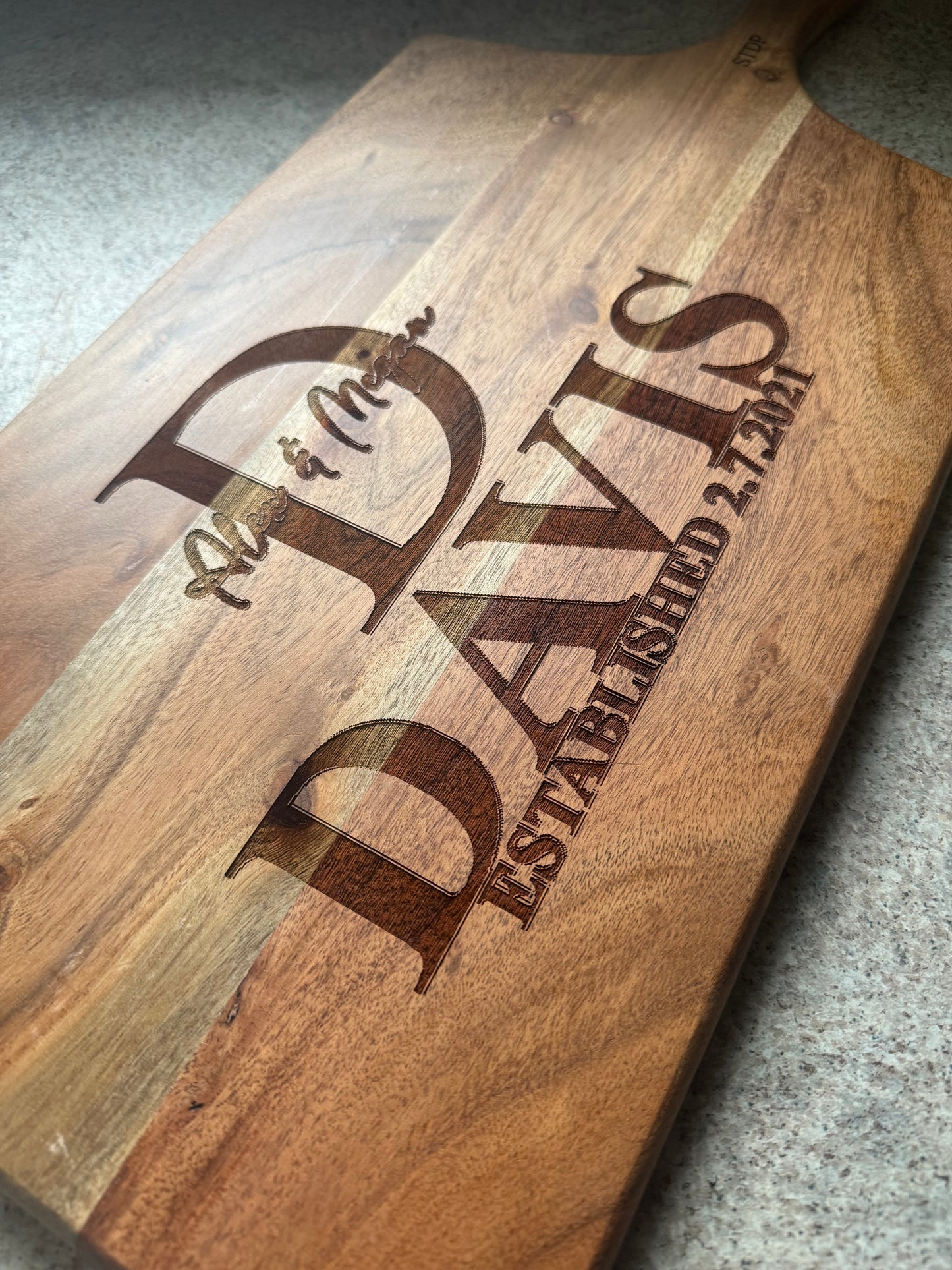 Laser Engraved Cuttingboard