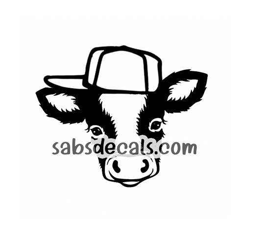 Cow with Hat