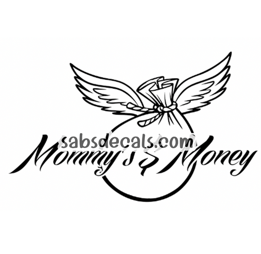 Mommy's Money (Moneybag with Wings)