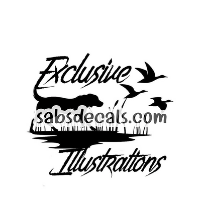 Exclusive Illustrations - Duck Dog Logo