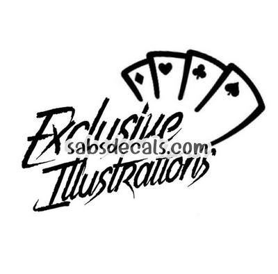 Exclusive Illustrations - Cards Logo