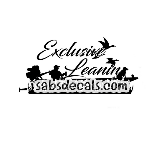 Exclusive Leanin' - Boat Hunter Logo