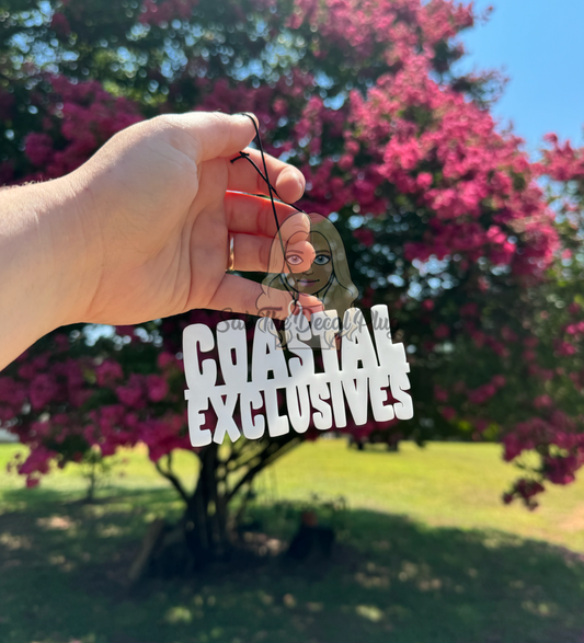 Coastal Exclusives Car Hanging Charm