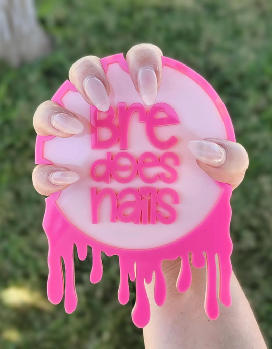 Custom Drip Nailfie Prop