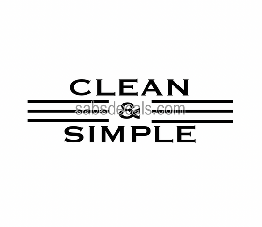 Clean & Simple