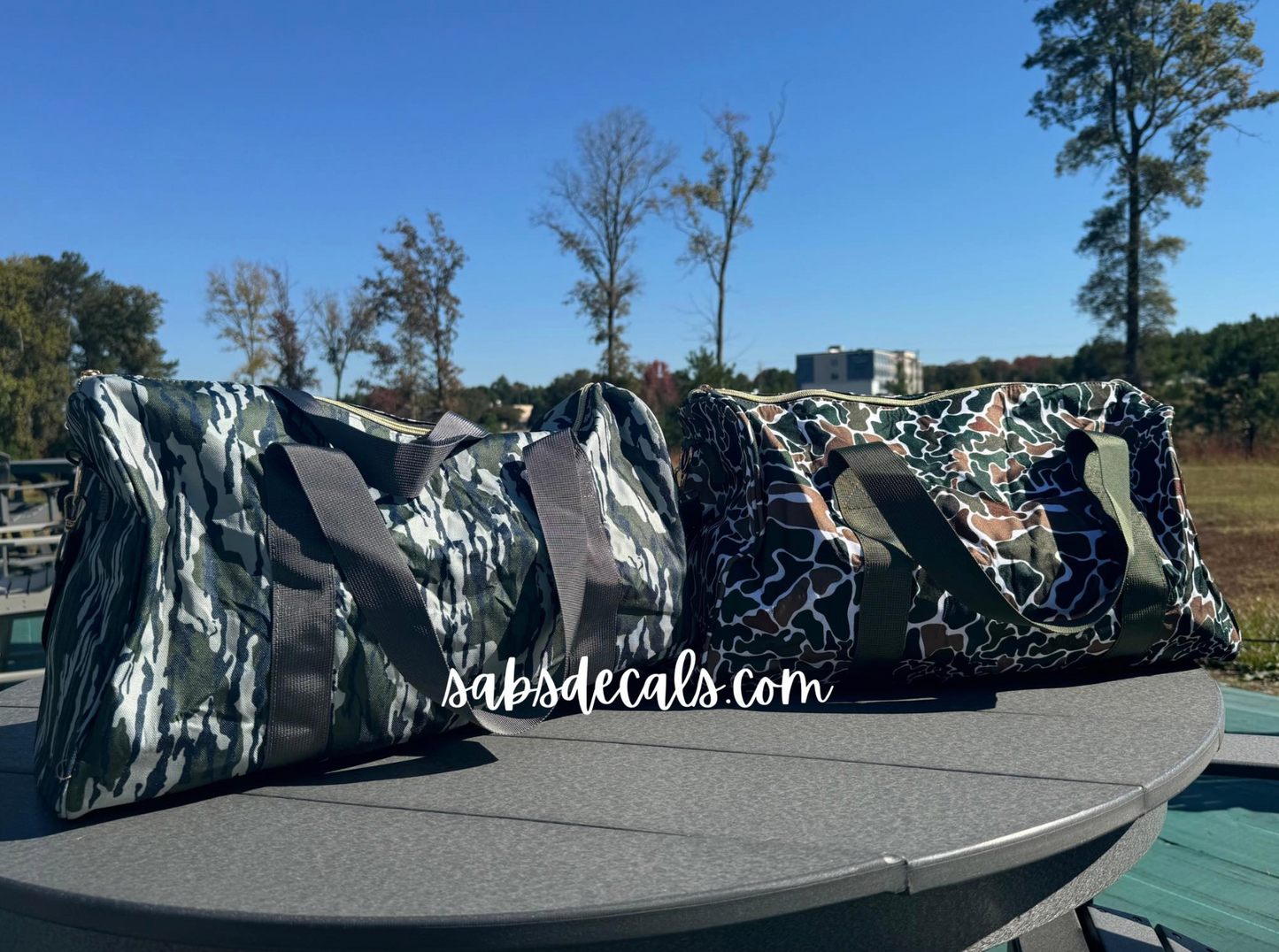 Camo Duffle Bag