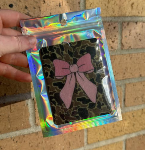 Duck Camo with Pink Bow Air Freshener