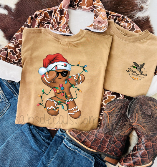 DSW Dabbing Ginger Bread Man Youth Tee