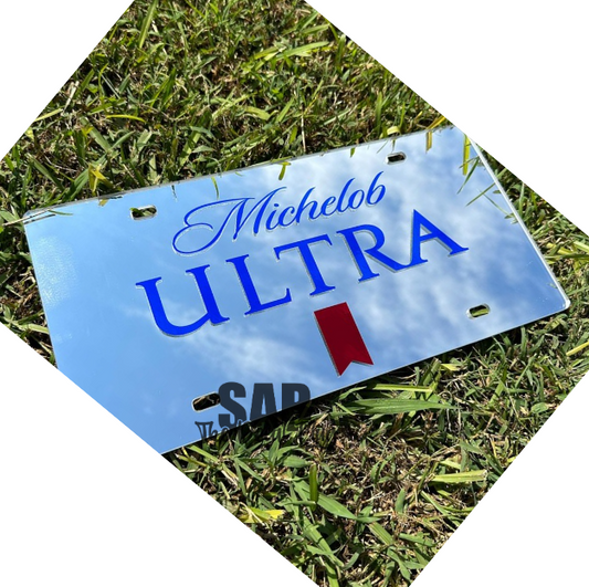 Michelob Ultra Mirror Plate