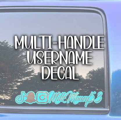 Multi-Handle Username