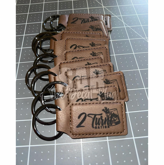 Custom Leather Keychain