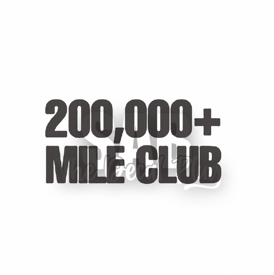 200,000+ Mile Club