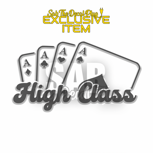 High Class Cards Logo *STDP EXCLUSIVE*