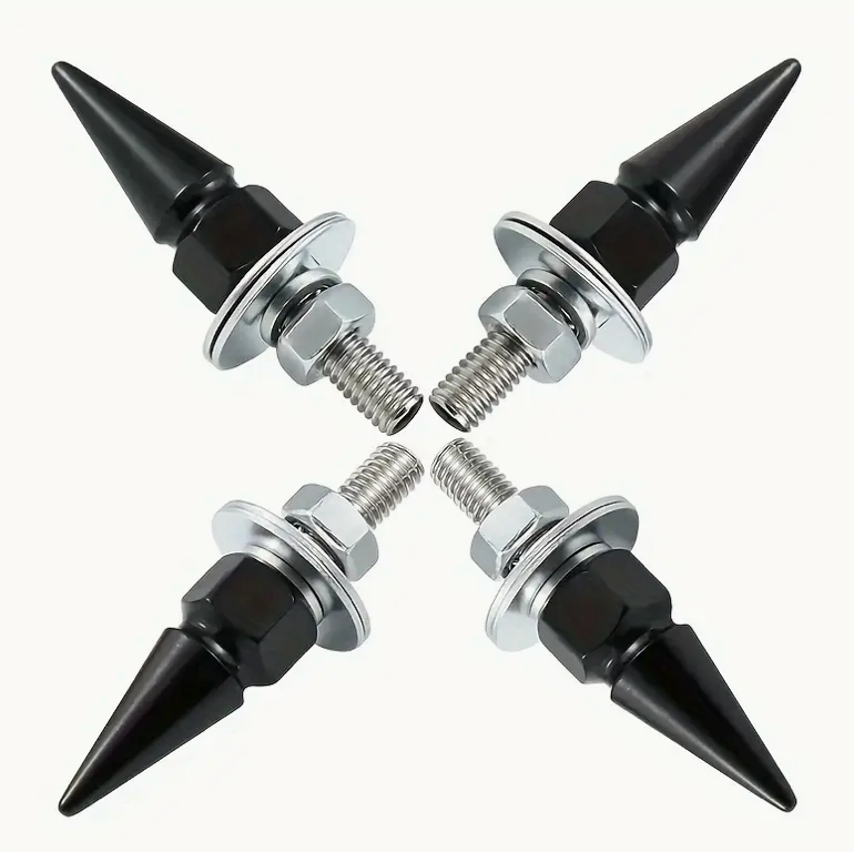 Spike License Plate Bolts