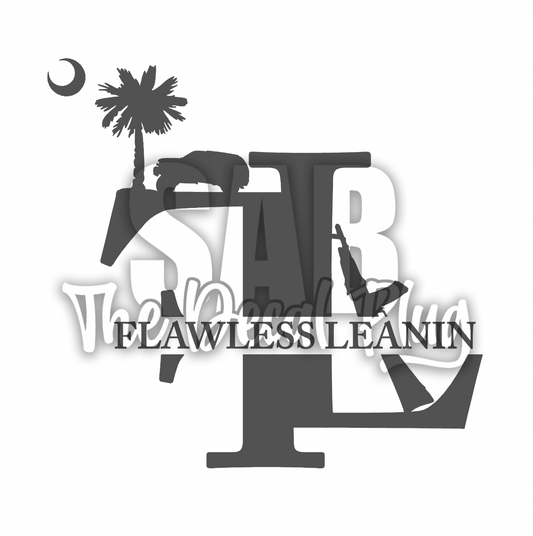 Flawless Leanin' - FL with Palmetto Tree/AK/Tahoe